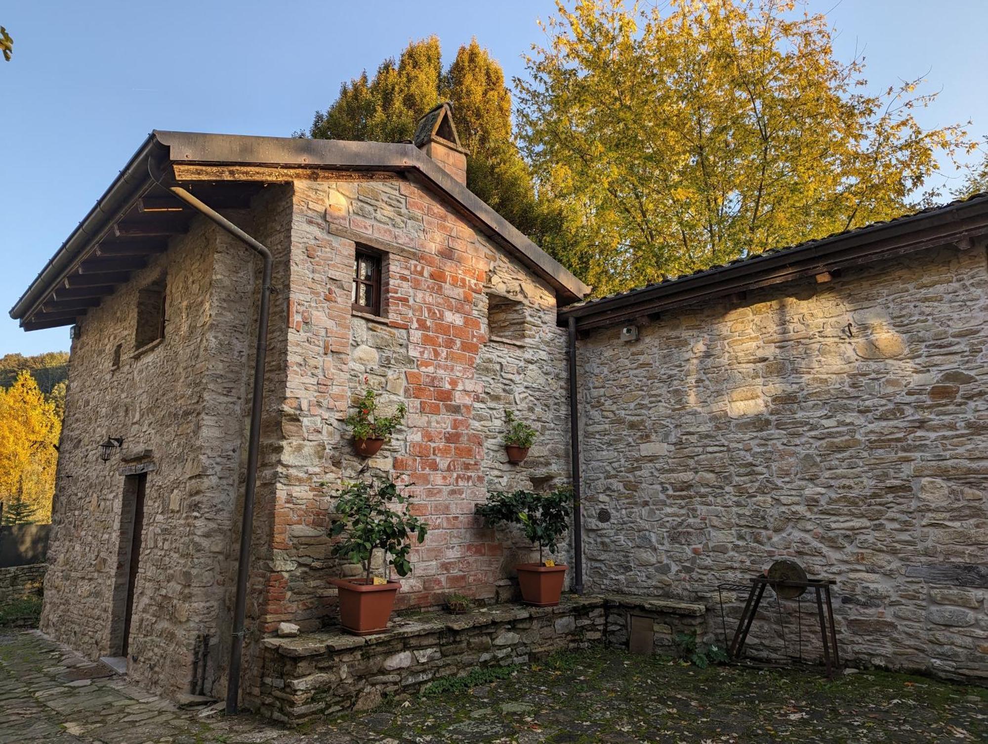 Vila Mulino Del Lentino Nibbiano Exteriér fotografie